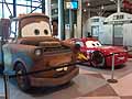 Disney «Cars 2» - pick-up artist «Mater» e la supercar «Lightning McQueen» red